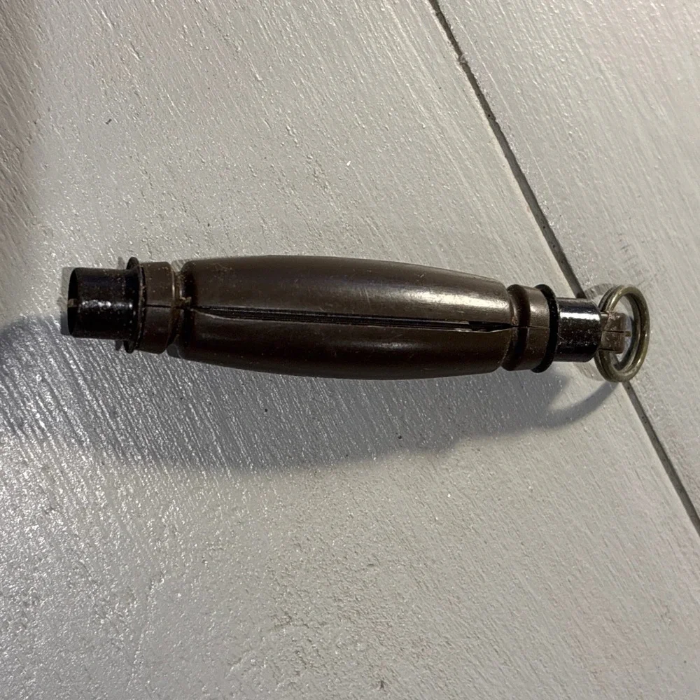 Lohman Mfg Co Inc Deer Call Keychain Brown Vintage Hunting Accessory EUC