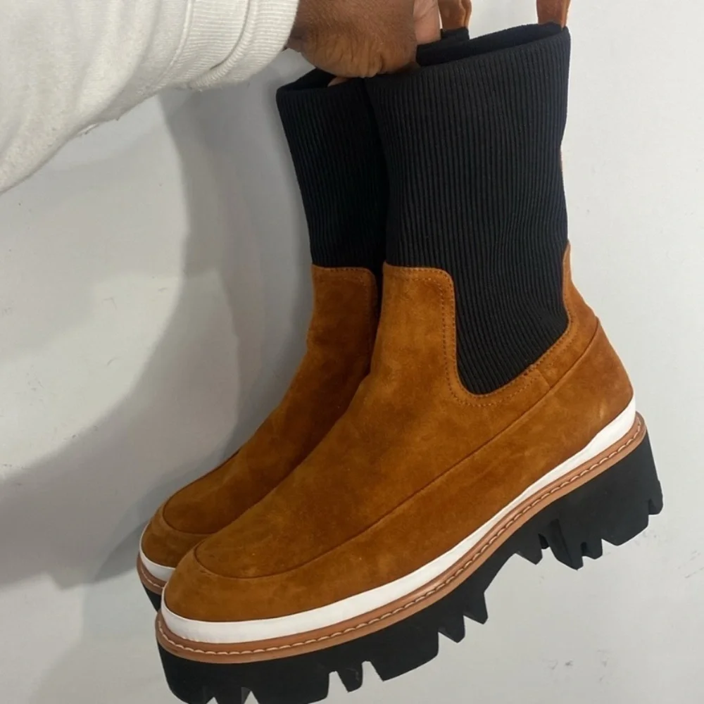 FREE PEOPLE Gee Wawa Ellis Chelsea Boots