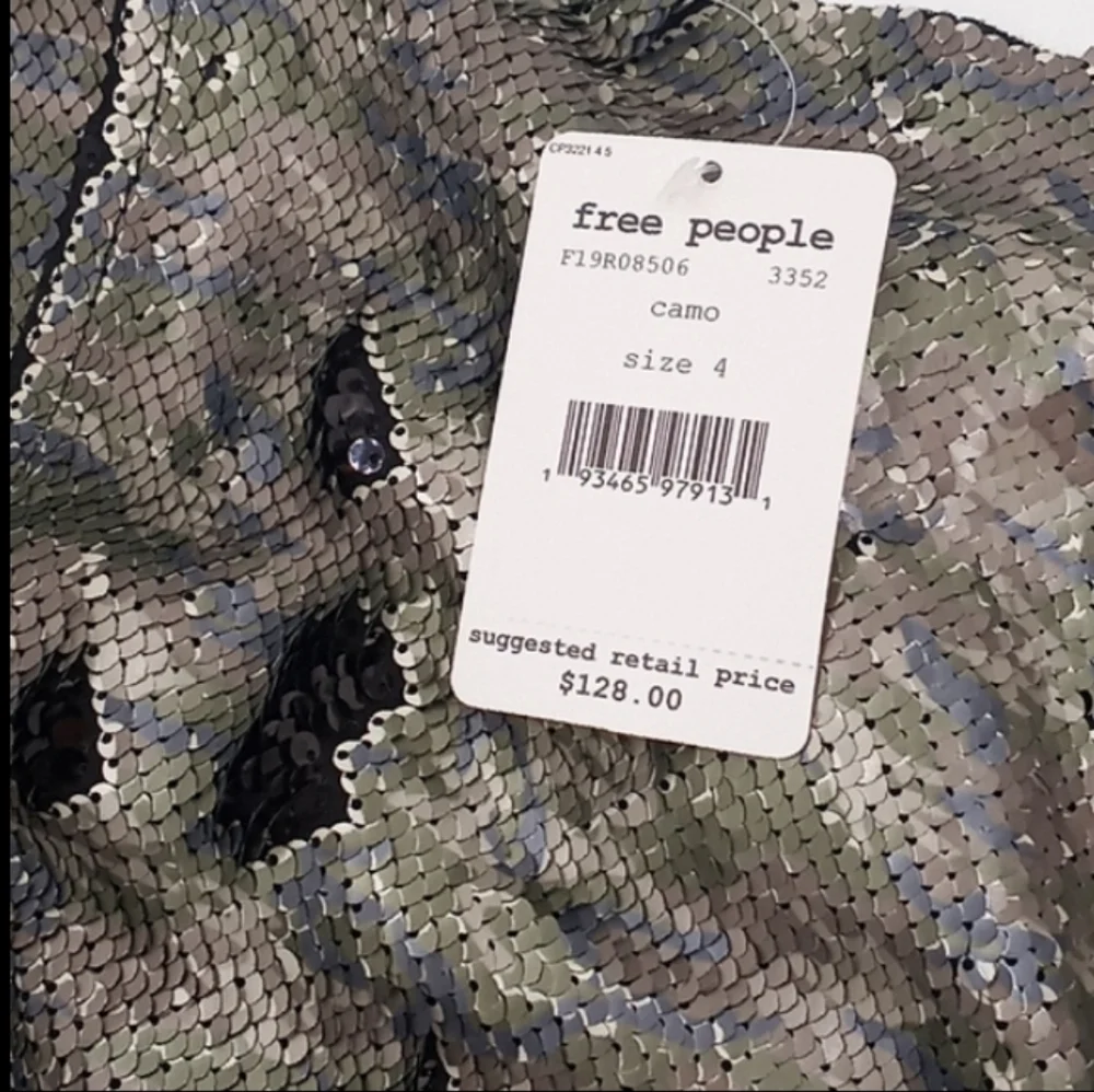 Free People camo black