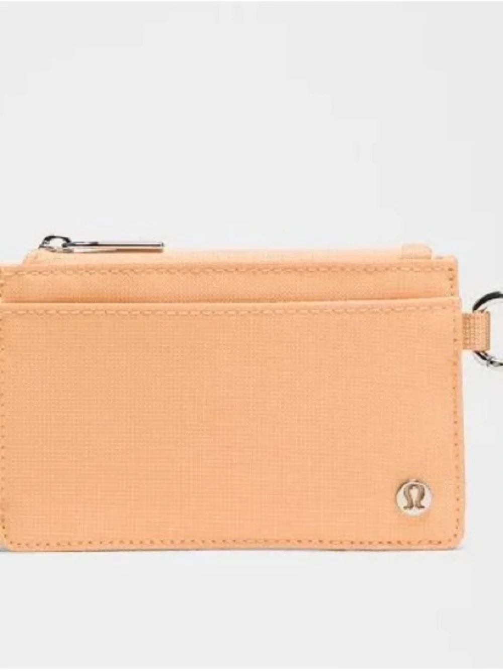 lululemon athletica Peach Card & Key Pouch with Ring