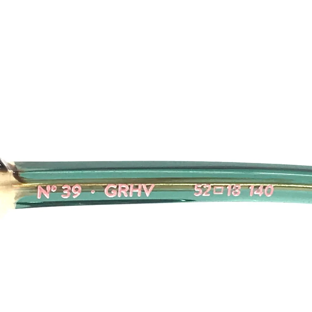 Etnia Barcelona Eyeglasses Frames CHROMA N39 GRHV Green Havana 52-13-140