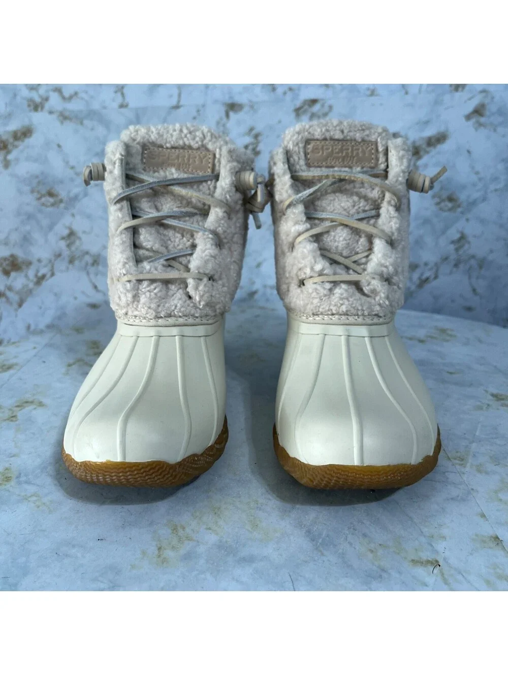 Sperry upper discoloration