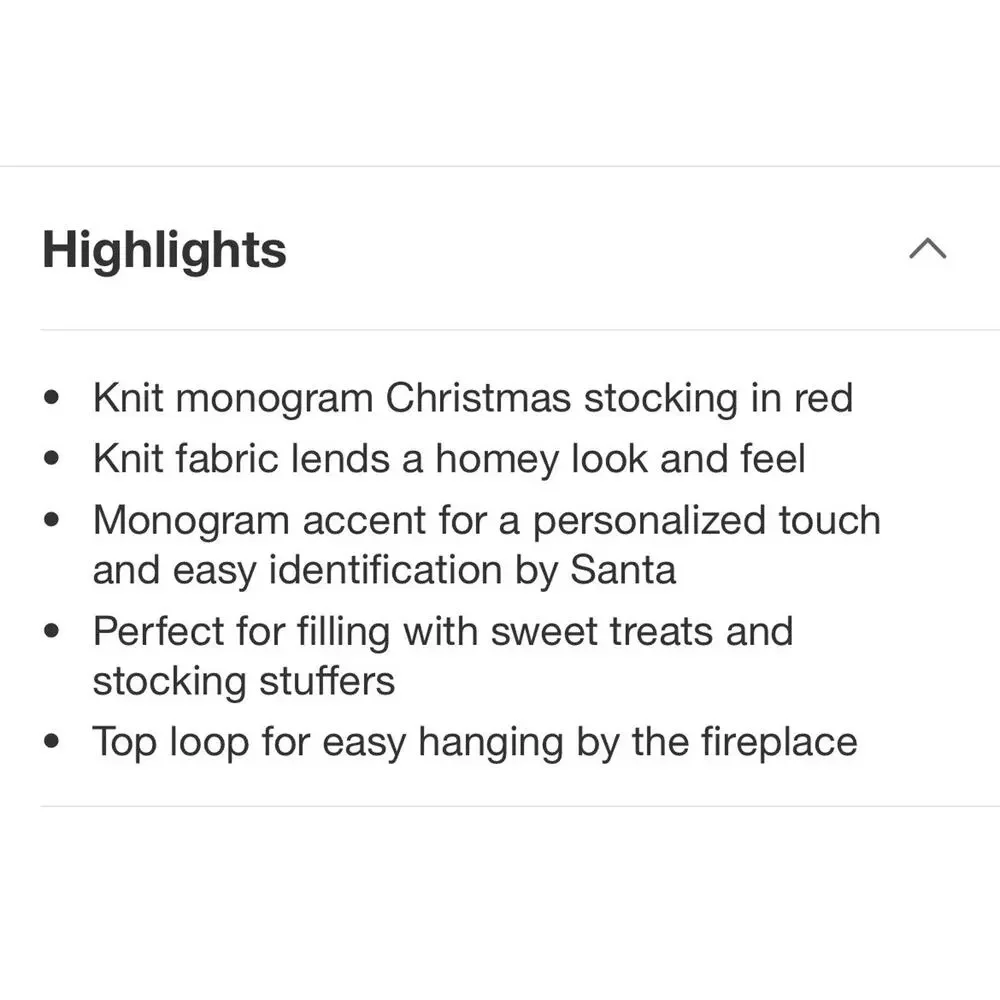 Monogram knit christmas