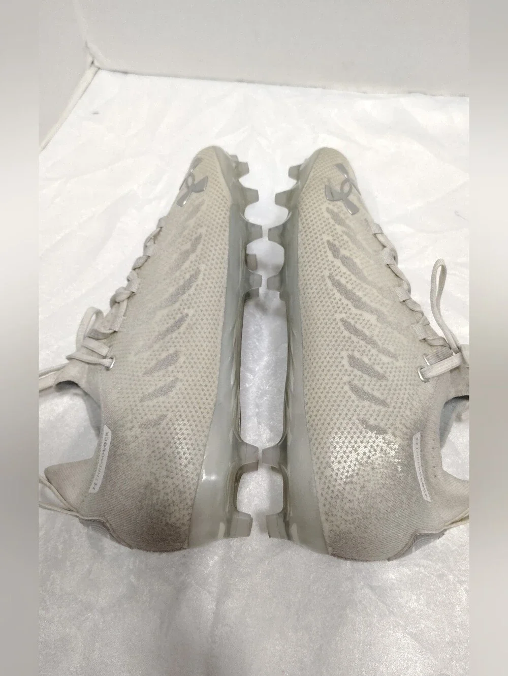Under Armour Spotlight Lux MC, Men # 9.5 Football Cleats Excellent Condition