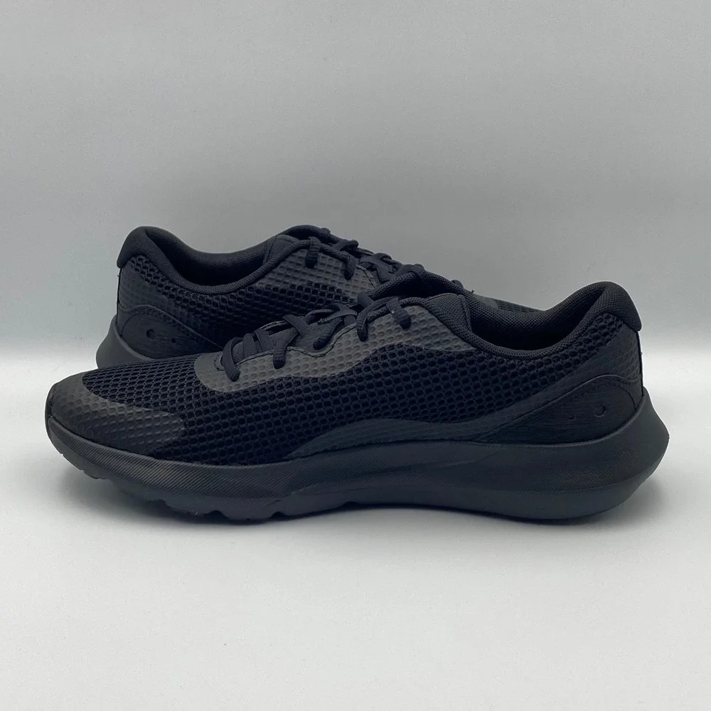 Under Armour Surge 3 Men's 10 Running Shoes Black Training Sneaker‎ 3024883-002