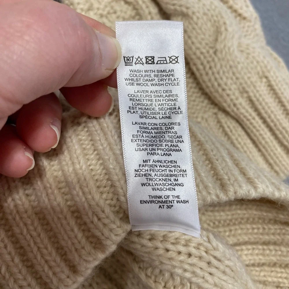 ASOS cable knit