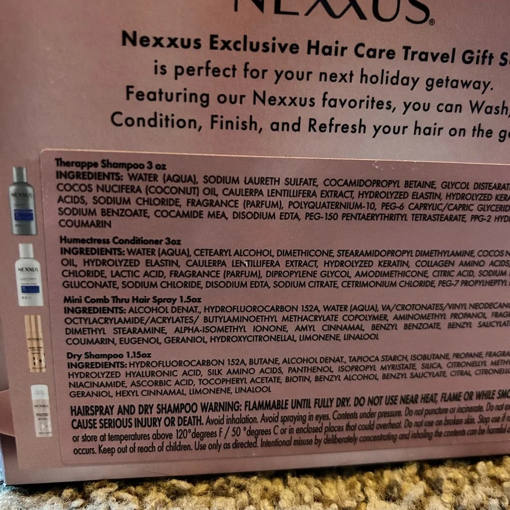 Nexxus travel set