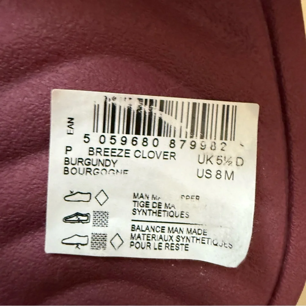 Clarks stylish burgundy