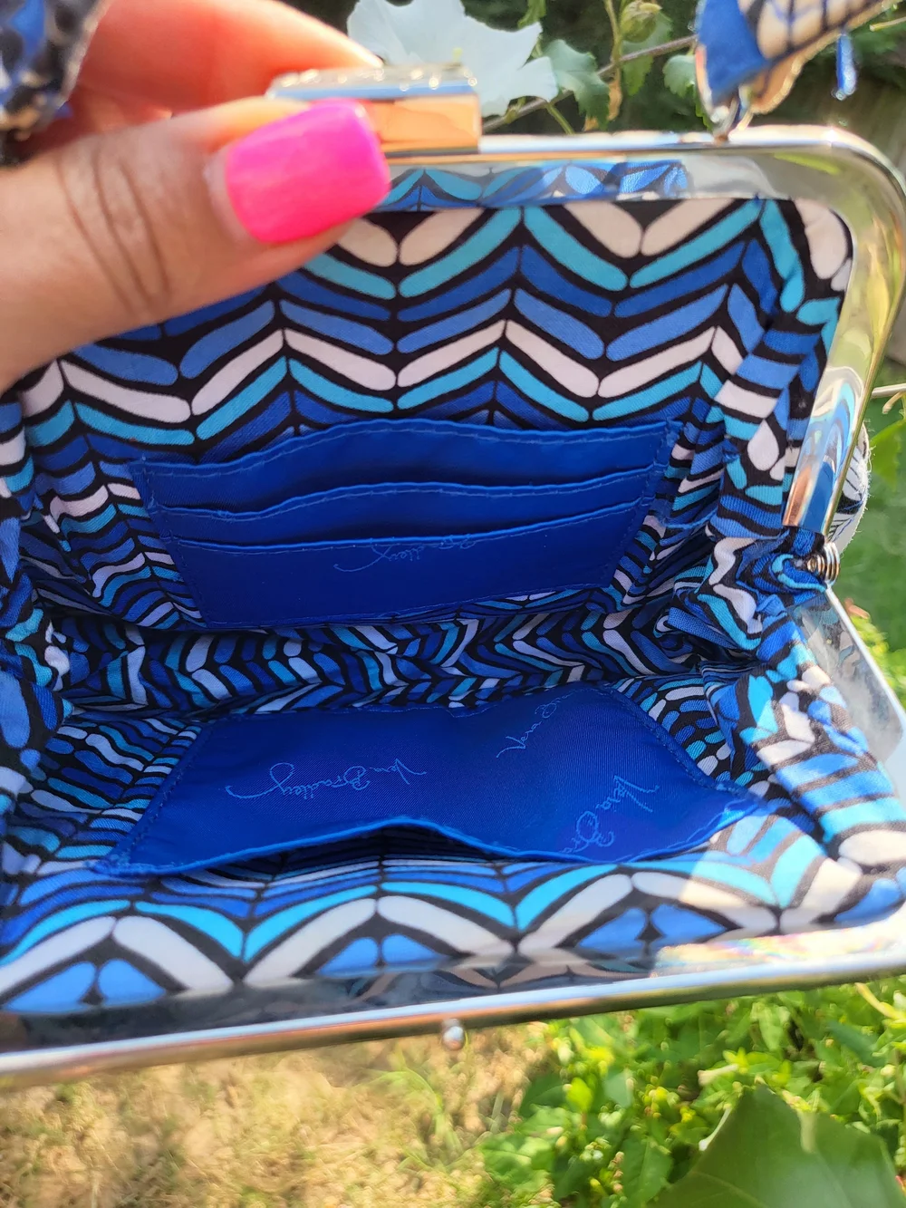 Vera Bradley Handle Snap Purse