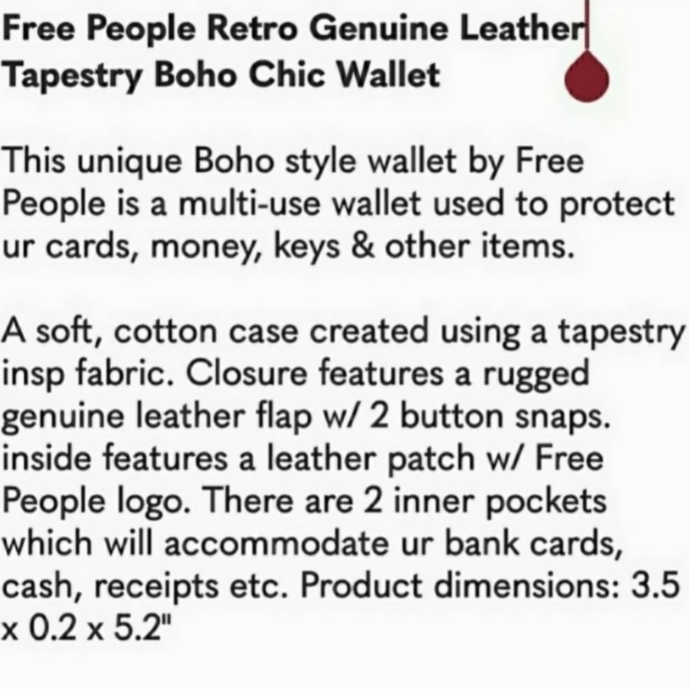 🍄🪬 Free People Boho Embroidered Repurposed vtg banjara hippie Wallet card case