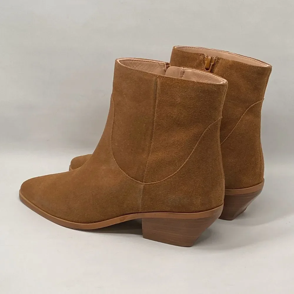 BRUNO MAGLI Fabiana Suede Ankle Boots size 37