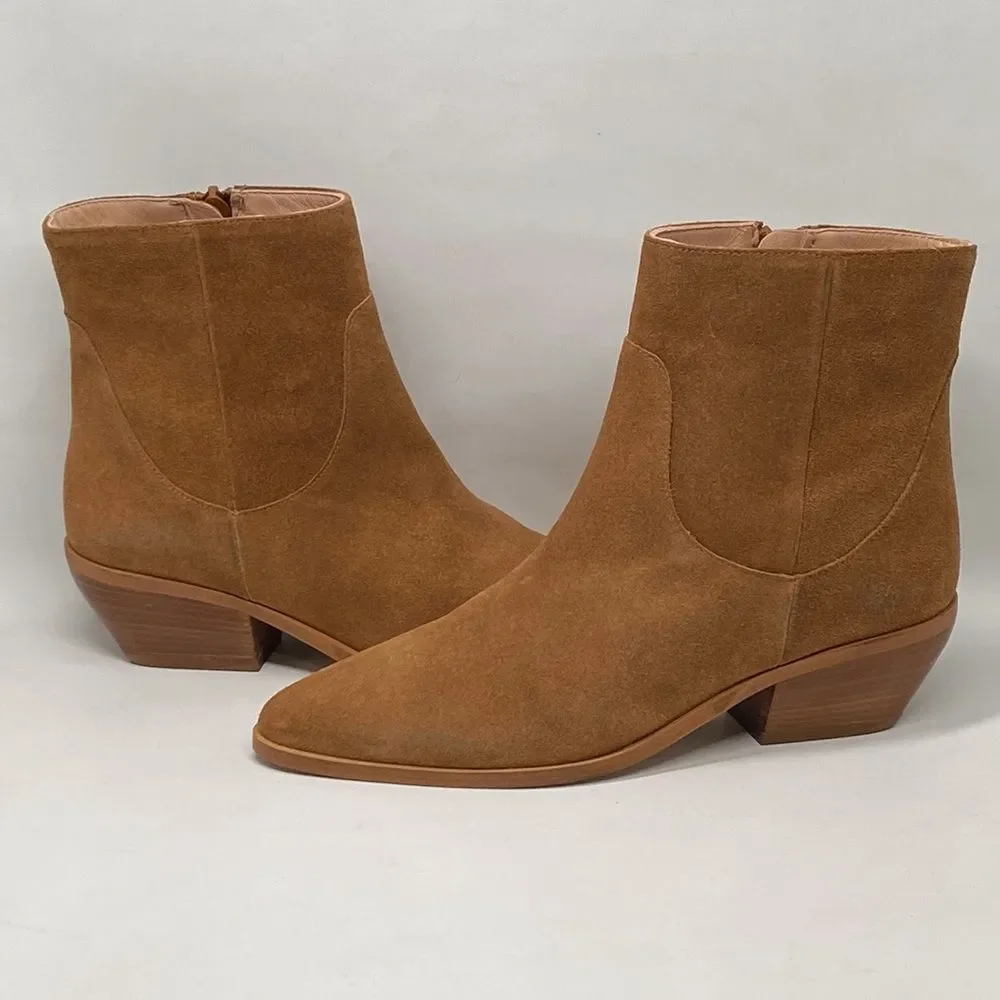 BRUNO MAGLI Fabiana Suede Ankle Boots size 37