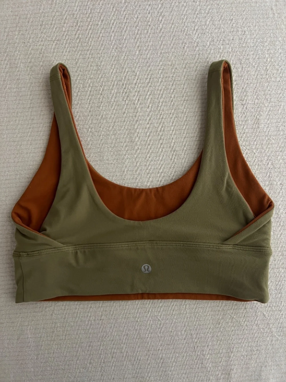 lululemon athletica green burnt