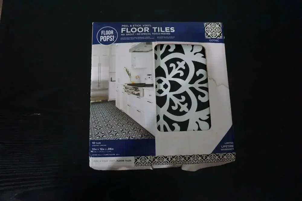 FloorPops indoor vinyl finish