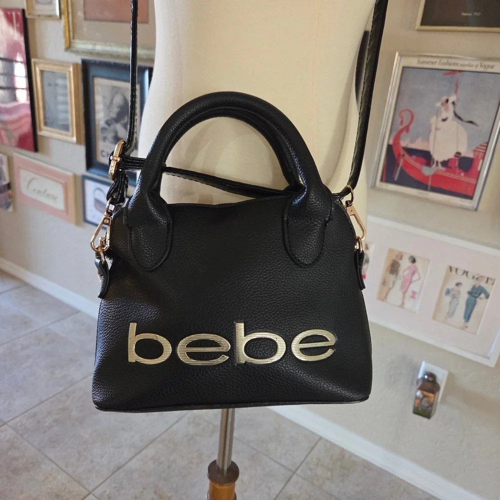 bebe black pebble