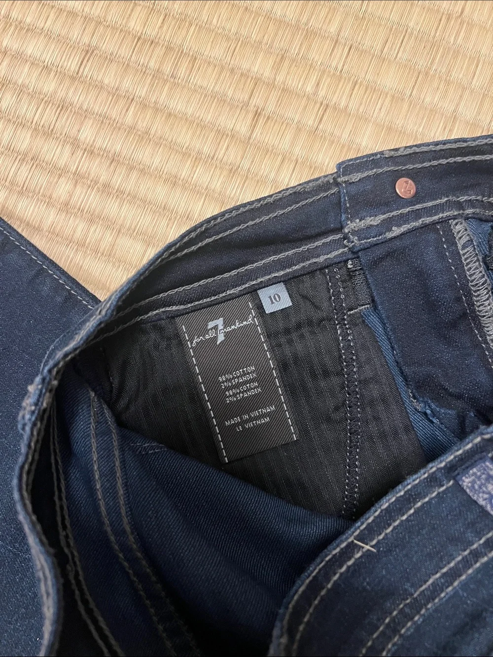 7 For All Mankind dark indigo
