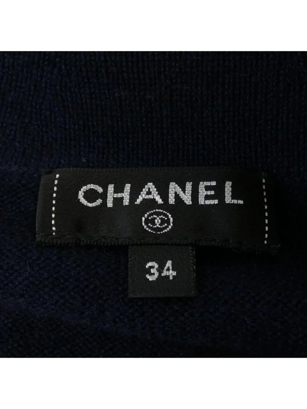 Chanel Cardigan Navy