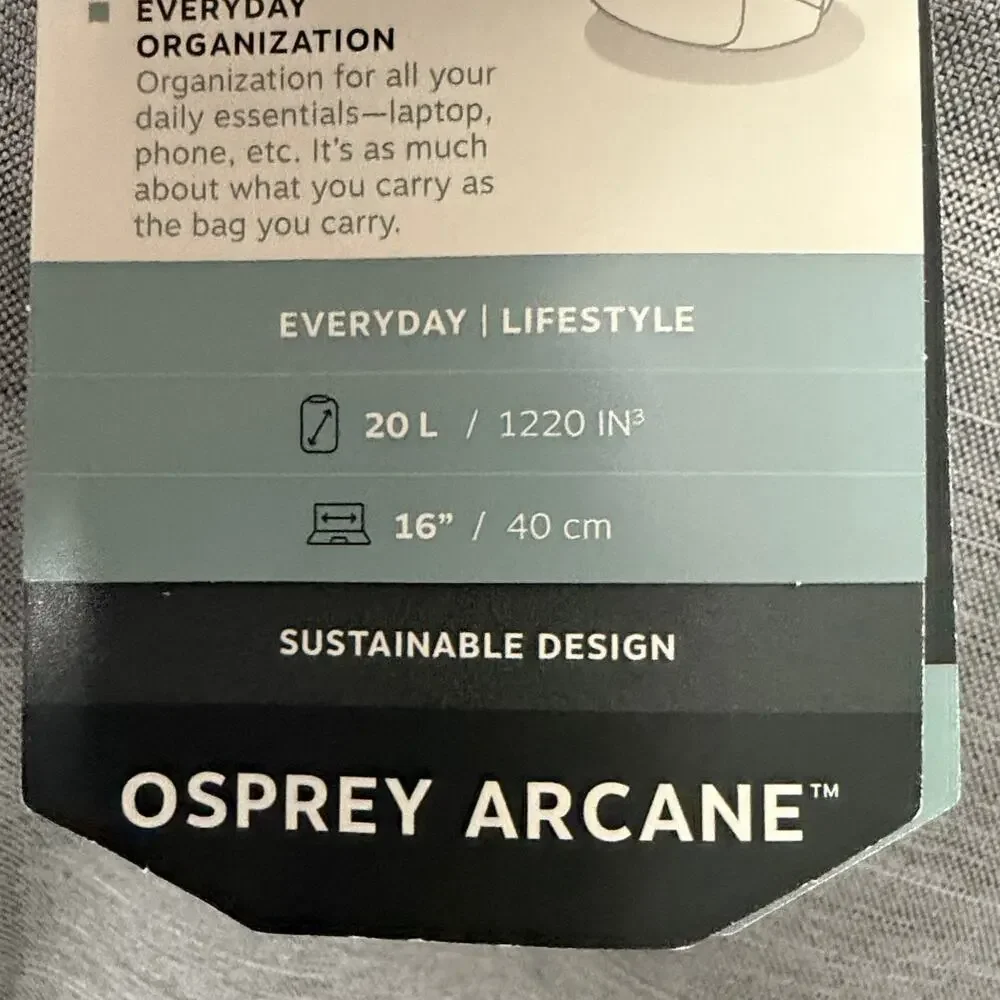 OSPREY fits day