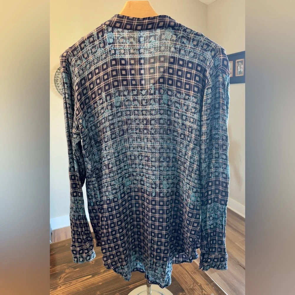 Free People chic blouse