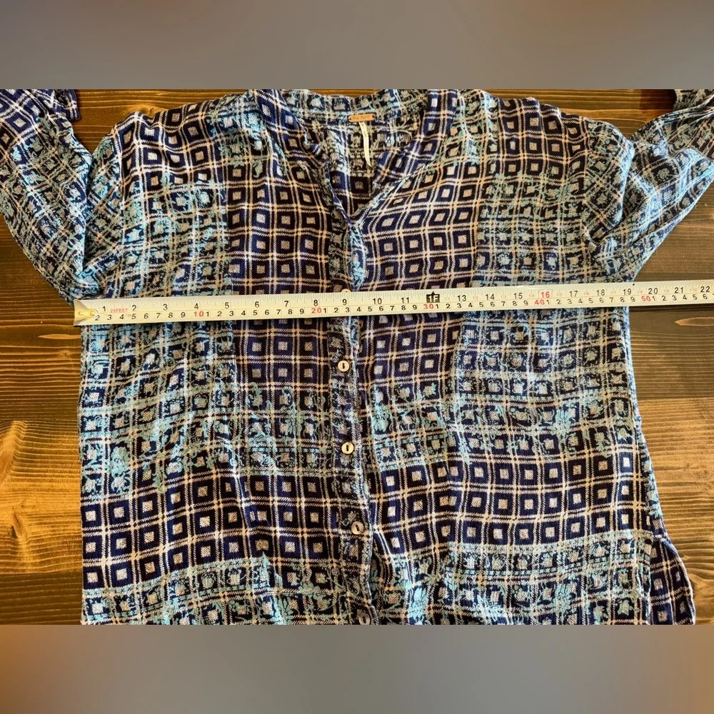 Free People chic blouse