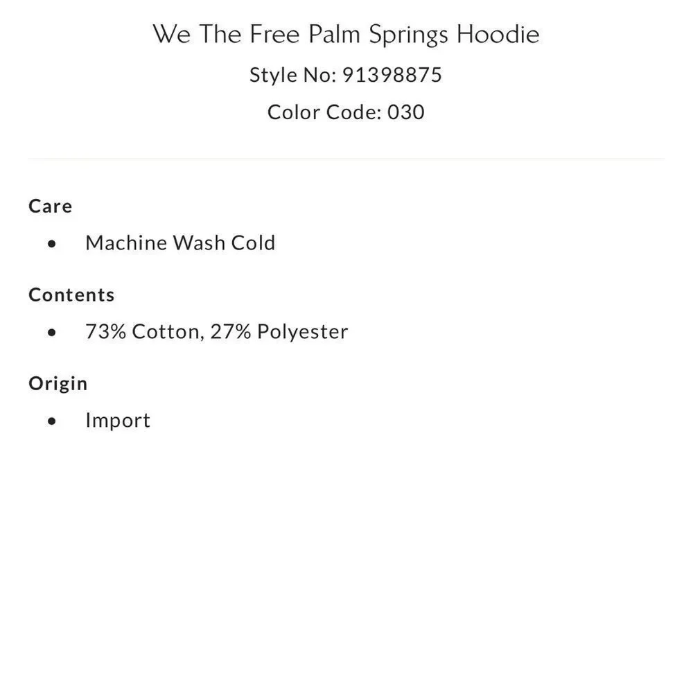 Free People fit features springs