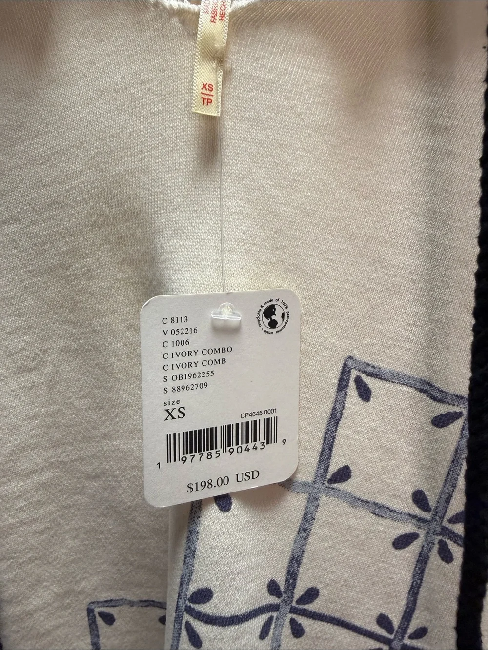 Free People drawstring print