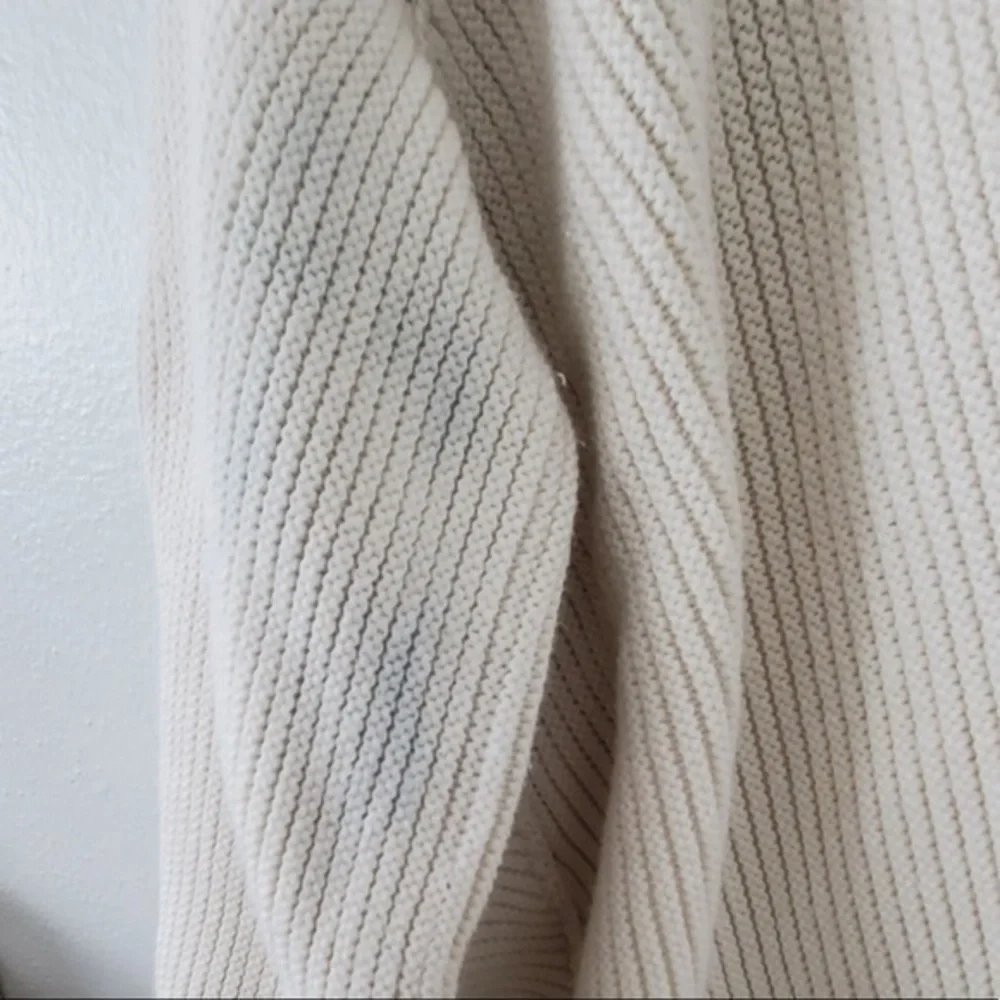 Free People cream oversized