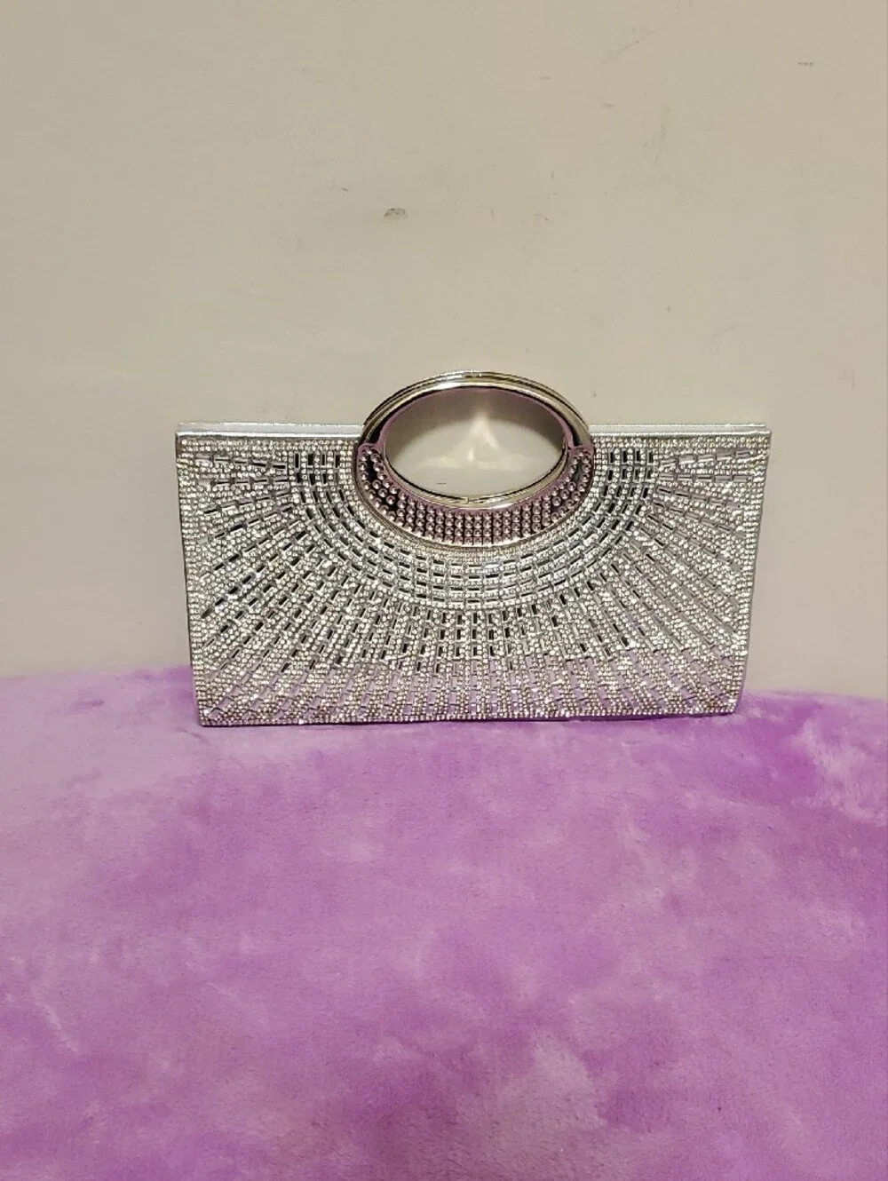 PrettyLittleThing shiny crystal oval