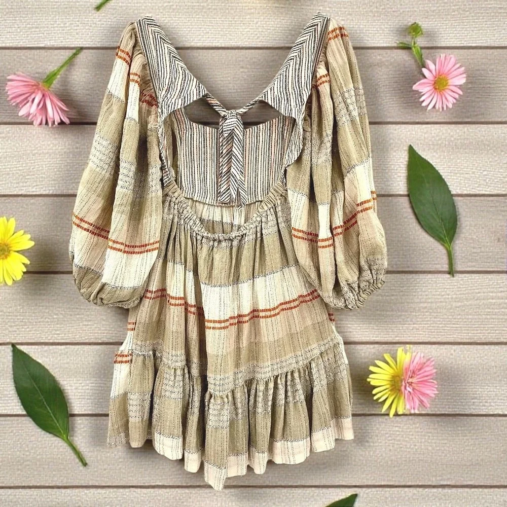 Free People sundress acrylic