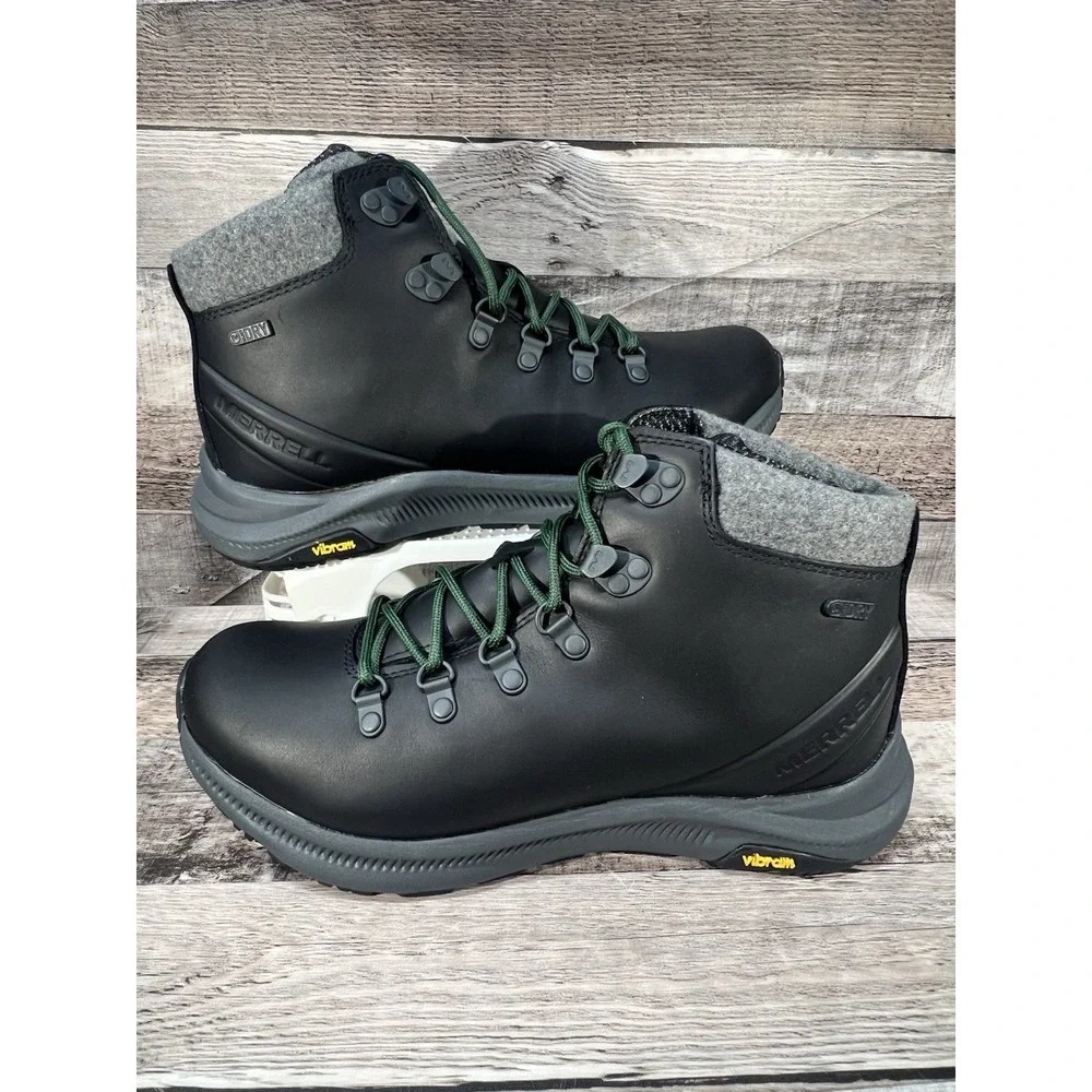 Merrell Ontario Thermo Mid Waterproof Boots J16937‎ Black Men Size 7