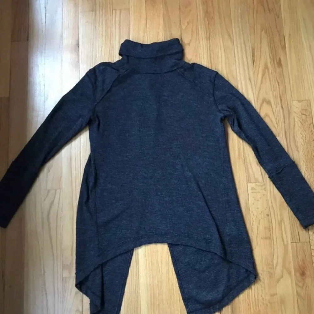 Free People We the Free High Low Turtleneck‎ TopS B15