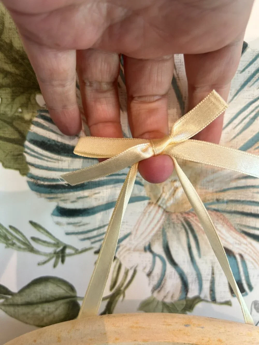 Vintage charming wooden