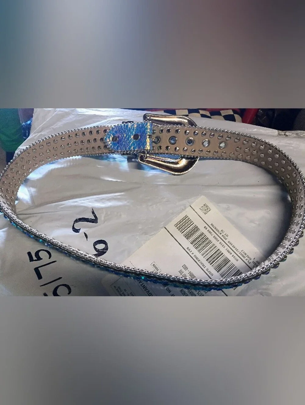 Luxe sparkling iridescent