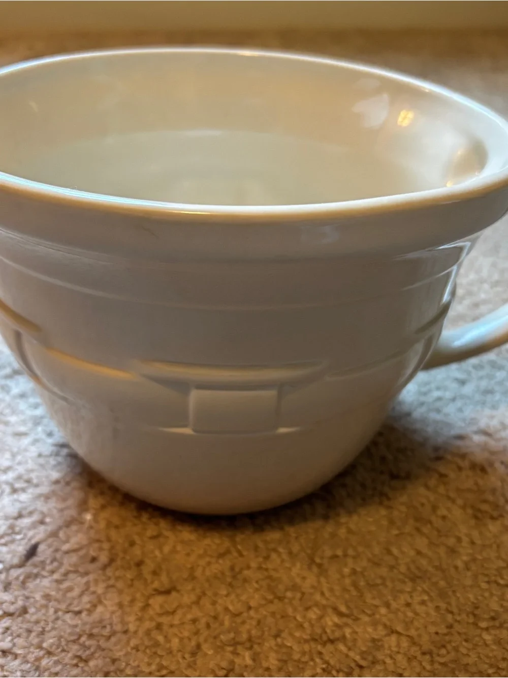 Longaberger classic cream