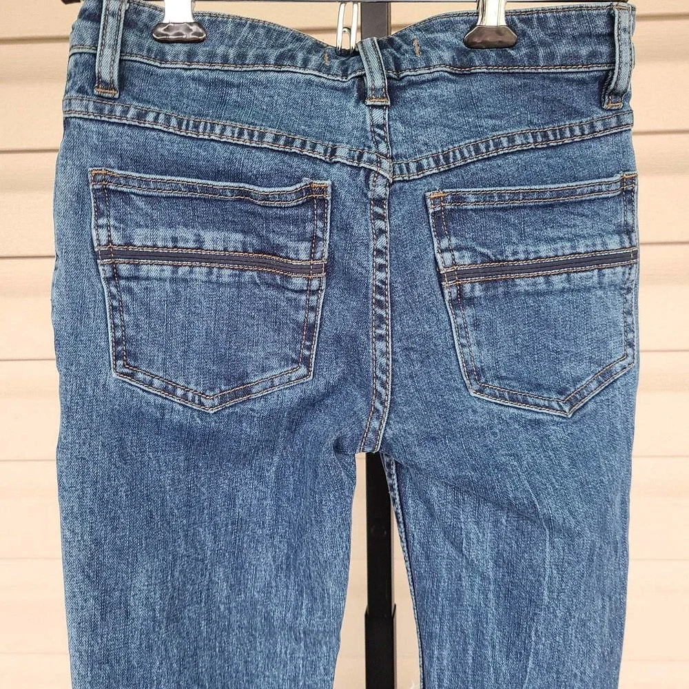 Free‎ People Cropped Flare destroyed jeans Size 24