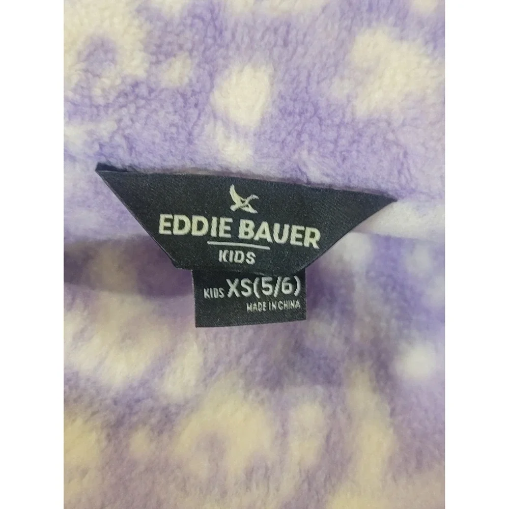Eddie Bauer Girls Toddler XS 5-6 Lone Peak‎ 3 in 1 Jacket Violet Purple
