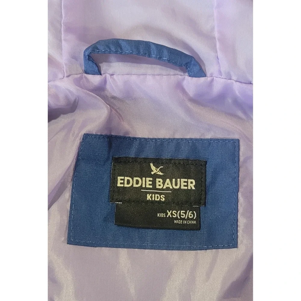 Eddie Bauer Girls Toddler XS 5-6 Lone Peak‎ 3 in 1 Jacket Violet Purple