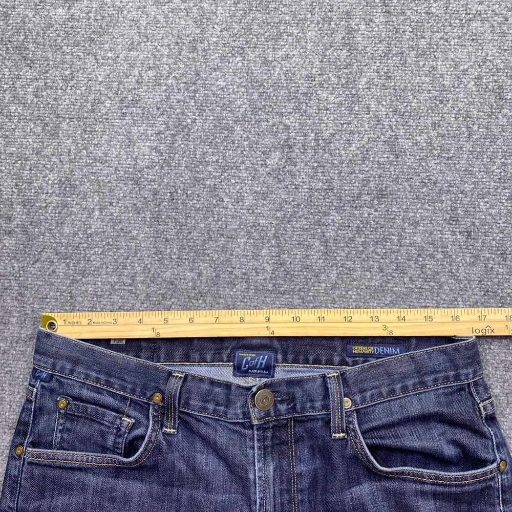 Citizens Of Humanity inseam denim waist
