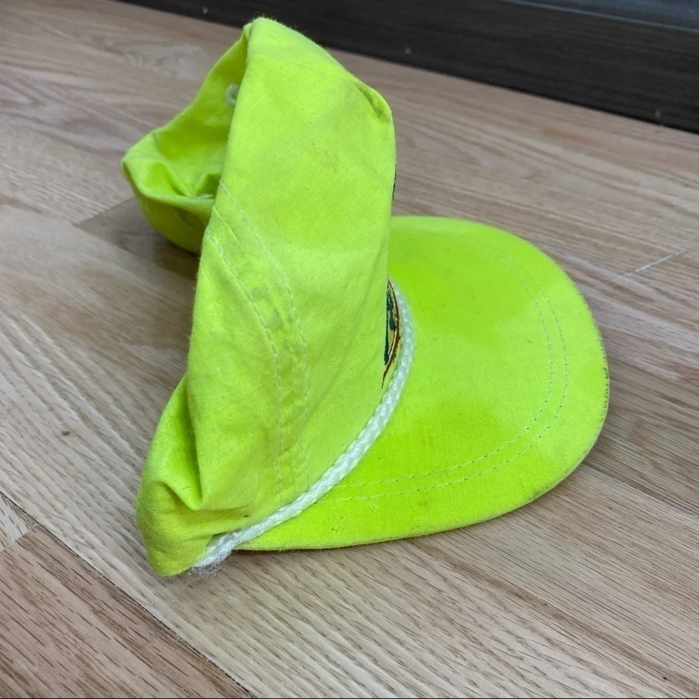 Leisure Pleasers Ford New Holland Vintage Hat Neon