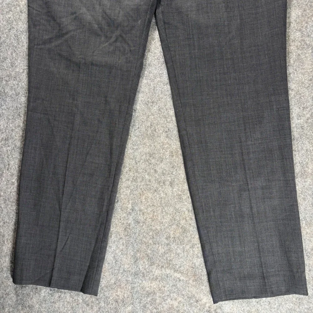 Lauren Ralph Lauren Mens Gray Classic Fit Wool Ultraflex Suit Trouser Pant 44x32