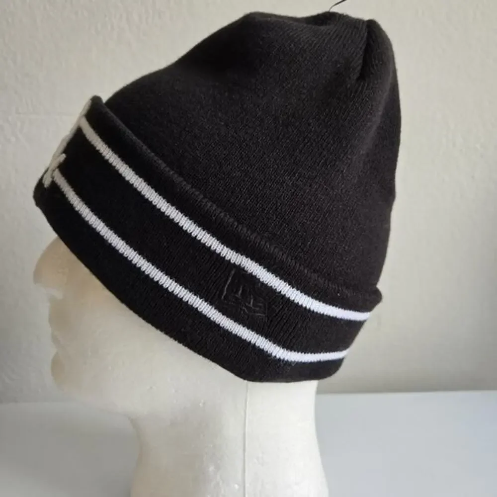 MLB Chicago White Sox New Era Winter Soft Warm Beanie Baseball Knit‎ Hat Black