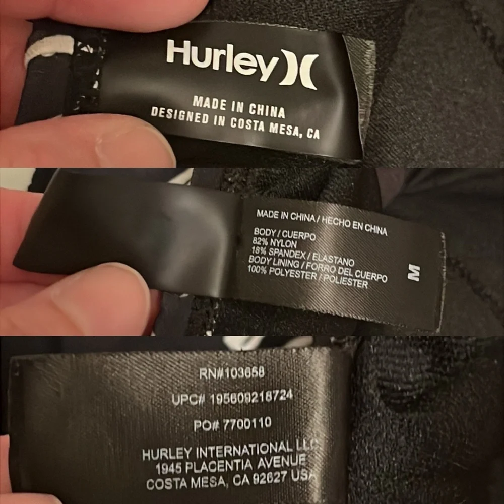 Hurley one piece