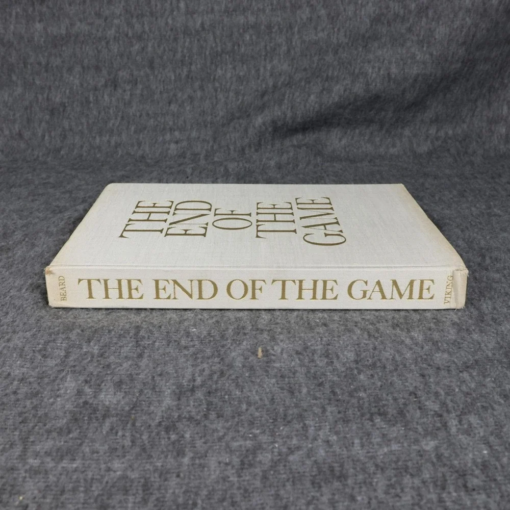 Vintage The End Of The Game Peter Hill Beard White HC Viking 1965 Photography
