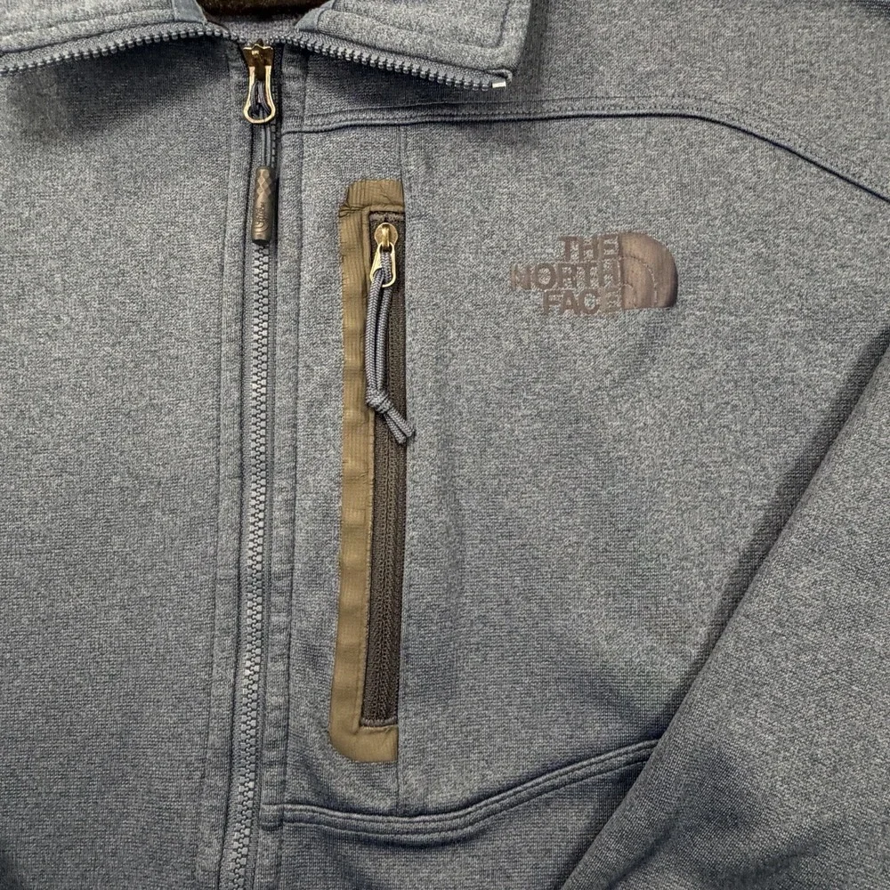 The North Face Men's Hommes Half Zip Fleece Pullover Size XL Navy Blue