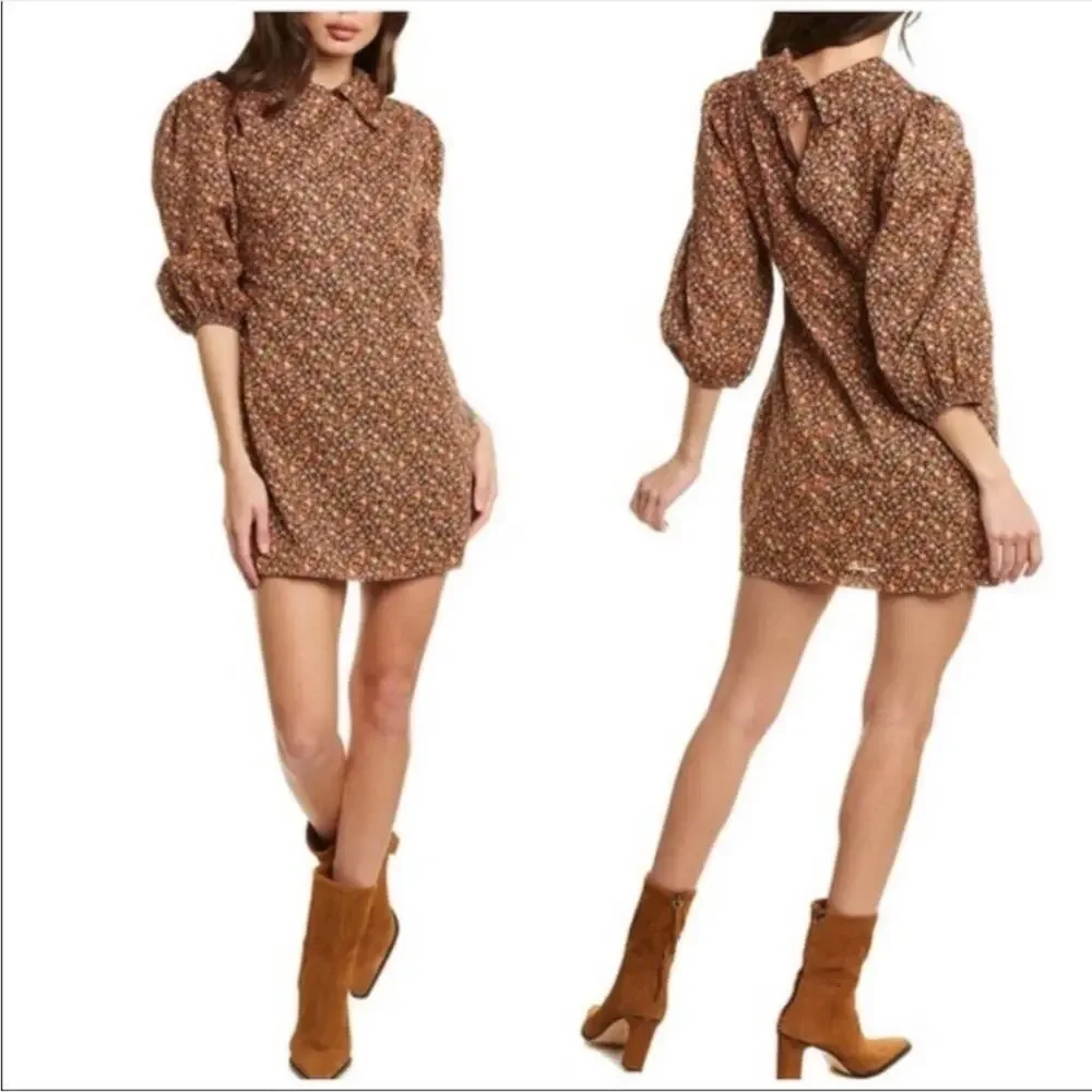 Free People puff weave neckline