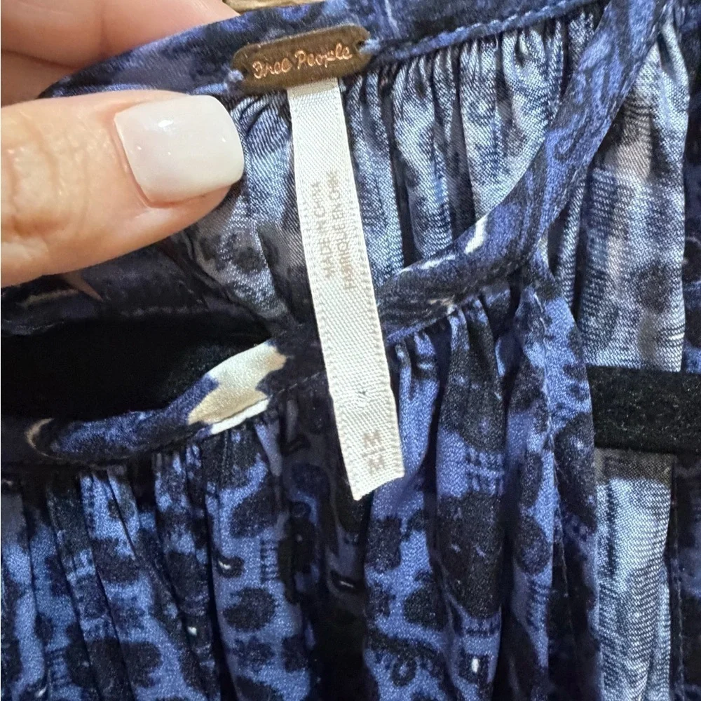 Free People backless floral