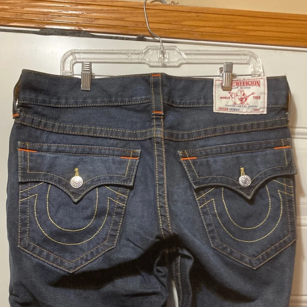 True Religion Dark‎ Blue Jeans 34
