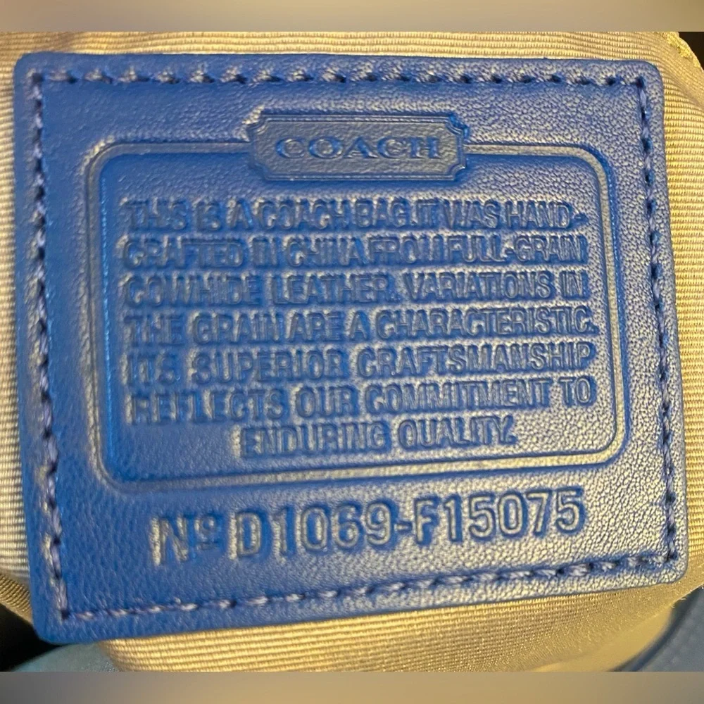 COACH Soho Bag w/Sliver Detailing, NWOT