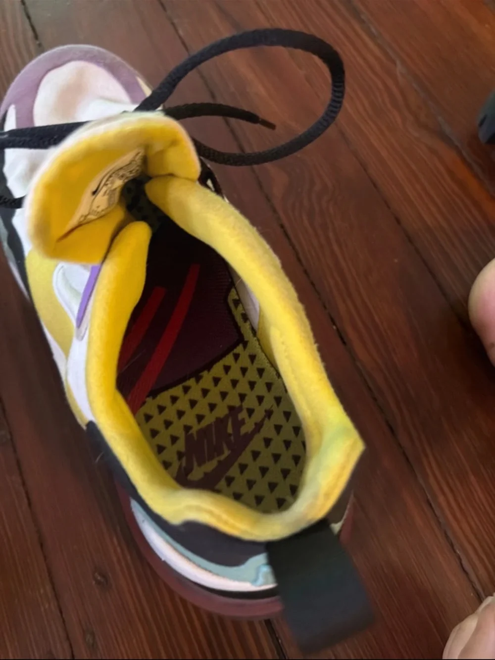 Nike air max react shoe
