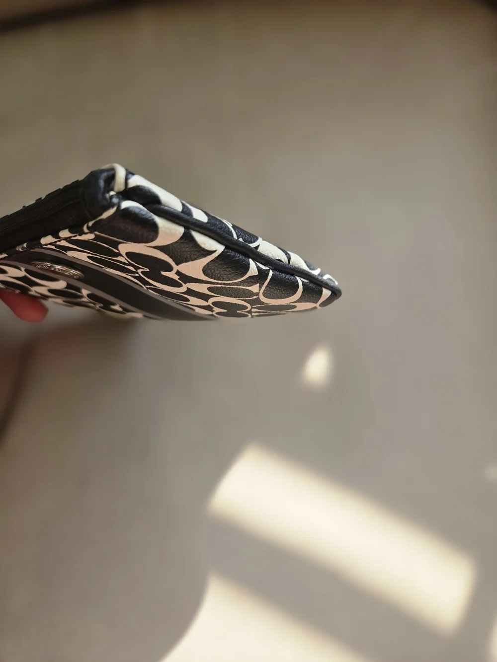 Coach black cream